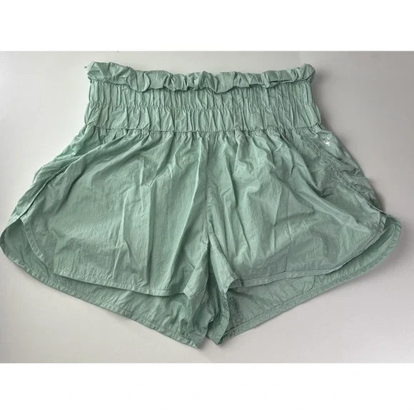 FP Movement Free People The Way Home Short Smock Bayside Blue Shorts Size Large - Picture 2 of 13